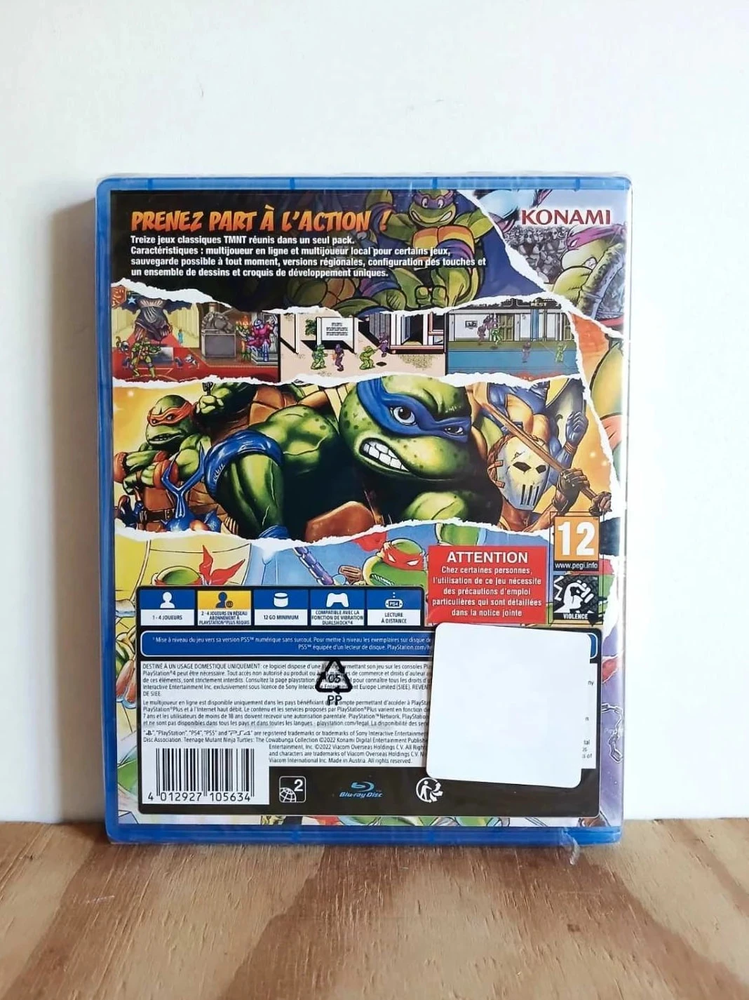 Teenage mutant ninja Turtles the cowabunga collection PS4 Blister VF – photo 2